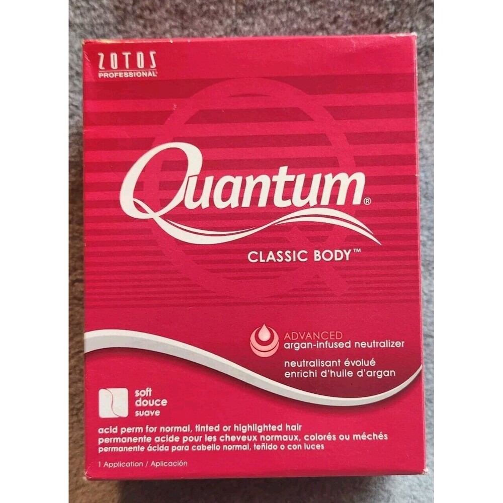 Quantum Classic Body acid perm for , normal ,tinted & Highlighted  Hair, 1 App